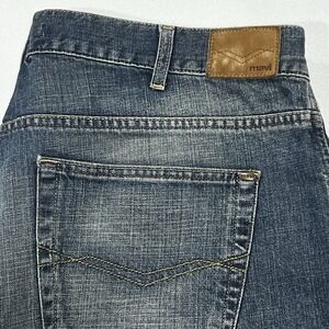Mavi MAX Jeans Men‎ Blue Denim Wide Leg Loose Straight Baggy Size 40X30 (38X30)